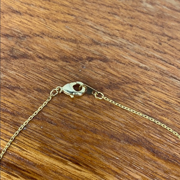 Gold Circle Necklace - Picture 4 of 4